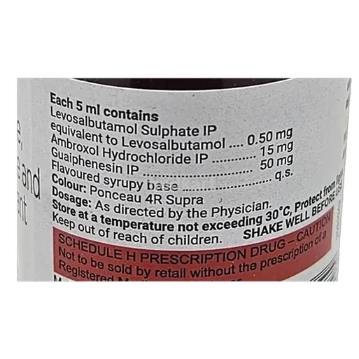 levolin plus jr syrup 60 ml